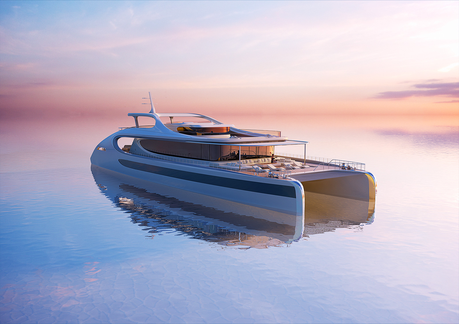 Italian shipyard Rossinavi in collaboration with Zaha Hadid Architects have established a new era of sustainable yachting with <strong>Oneiric.</strong>