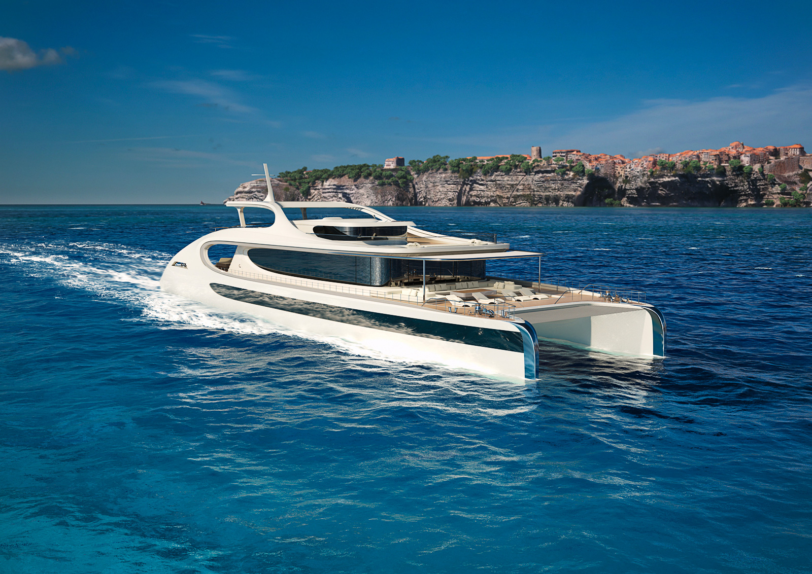 Italian shipyard Rossinavi in collaboration with Zaha Hadid Architects have established a new era of sustainable yachting with <strong>Oneiric.</strong>